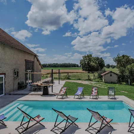 Petit Perrot 03 - Piscine Chauffee - Citystade - 2h Lyon - 45p Villa *